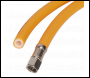 Sealey AHHC538 High-Visibility Hybrid Air Hose with 1/4 inch BSP Unions 5m x 10mm