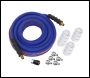 Sealey AHK05 Extra-Heavy-Duty High Flow Air Hose Kit with Couplings 15m x 13mm