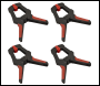 Sealey AK064 Spring Clamp Set 80mm 4pc