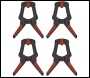 Sealey AK064 Spring Clamp Set 80mm 4pc