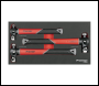 Sealey AK2033 Premier Ball Pein Hammer Set with Fibreglass Shafts 3pc