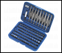 Sealey AK2099 Premier Power Tool/Security Bit Set, Long & Short 99pc