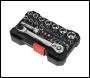Sealey AK2111 Premier Socket & Colour-Coded Bit Set 1/4 inch Sq Drive 31pc