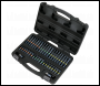 Sealey AK21901 Premier Impact TRX-Star*/Hex/Spline Bit Set 3/8 inch  & 1/2 inch Sq Drive 42pc