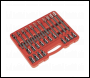 Sealey AK2195 Premier Spline Socket Bit Set 1/2 inch Sq Drive 26pc