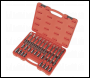 Sealey AK2195 Premier Spline Socket Bit Set 1/2 inch Sq Drive 26pc