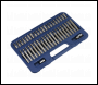 Sealey AK219 Premier TRX-Star*/Hex/Spline Bit Set 3/8 inch  & 1/2 inch Sq Drive 42pc
