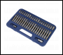 Sealey AK219 Premier TRX-Star*/Hex/Spline Bit Set 3/8 inch  & 1/2 inch Sq Drive 42pc