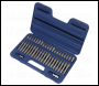 Sealey AK219 Premier TRX-Star*/Hex/Spline Bit Set 3/8 inch  & 1/2 inch Sq Drive 42pc