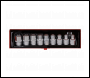 Sealey AK230 Premier TRX-Star* Female Socket Set 1/2 inch Sq Drive 9pc