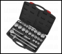 Sealey AK2582 Socket Set 26pc 3/4 inch Sq Drive 12-point WallDrive®