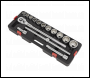 Sealey AK2583 Premier Socket Set 3/4 inch Sq Drive 12-point 15pc