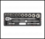 Sealey AK2583 Premier Socket Set 3/4 inch Sq Drive 12-point 15pc