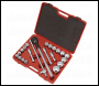 Sealey AK2598 Premier Socket Set 3/4 inch Sq Drive 12-point 22pc