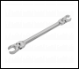 Sealey AK26521 Flexi-Head Flare Nut Spanner 10 x 11mm