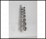 Sealey AK2676 Premier Whitworth Socket Set 3/8 inch Sq Drive 7pc
