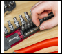 Sealey AK27096 Socket & Bit Retaining Rail 1/4 inch Sq Drive