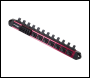 Sealey AK27097 Socket & Bit Retaining Rail 3/8 inch Sq Drive