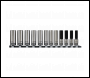 Sealey AK2744B Premier Black Deep Lock-On™ Socket Set 3/8 inch Sq Drive 12pc