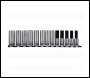 Sealey AK2745B Premier Black Deep Lock-On™ Socket Set 1/2 inch Sq Drive 13pc