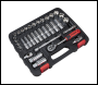 Sealey AK27481 Premier Lock-On™ Socket Set 3/8 inch Sq Drive 34pc