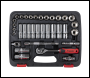 Sealey AK27481 Premier Lock-On™ Socket Set 3/8 inch Sq Drive 34pc