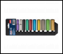 Sealey AK285D Multi-Coloured Socket Set 10pc 3/8 inch Sq Drive 6pt Deep WallDrive® Metric
