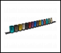 Sealey AK2874 Multi-Coloured Socket Set 15pc 1/2 inch Sq Drive 6pt WallDrive® Metric