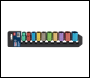 Sealey AK288 Premier Multi-Coloured Socket Set 1/2 inch Sq Drive 10pc