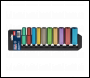 Sealey AK288D Premier Deep Multi-Coloured Socket Set 1/2 inch Sq Drive 10pc