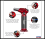 Sealey AK2936 Refillable Butane Heating/Soldering Torch