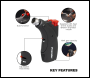 Sealey AK2974 Premier Micro Butane Hot Air Blower/Heating Torch with Heat Shrink Tubing