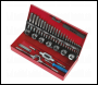 Sealey AK3015 Metric Tap & Die Set Split Dies 32pc