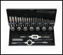 Sealey AK3015HSS Tap & Die Set 32pc Split Dies HSS 4341 Metric