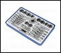 Sealey AK3024IMP Imperial Tap & Split Die Set 24pc