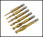 Sealey AK3025 Combination Drill & Tap Bit Set 6pc