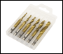 Sealey AK3025 Combination Drill & Tap Bit Set 6pc