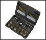 Sealey AK3026 Titanium Coated Hexagonal Tap & Die Set 26pc