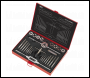 Sealey AK3028BSW Imperial Tap & Die Set Split Dies BSW 28pc