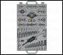 Sealey AK303 Metric Tap & Die Set Split Dies 45pc