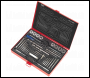 Sealey AK3037 Metric Tap & Die Set Split Dies 37pc