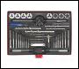 Sealey AK3037 Metric Tap & Die Set Split Dies 37pc