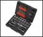 Sealey AK3039HM Metric Tap & Hex Die Set 39pc