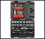Sealey AK3039HM Metric Tap & Hex Die Set 39pc