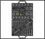Sealey AK303IMP Imperial Tap & Die Set Split Dies 45pc
