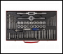 Sealey AK3076 Metric Tap & Die Set Split Dies 76pc