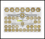 Sealey AK3086HIM Metric & Imperial Hexagonal Tap & Die Set 86pc