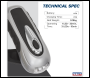 Sealey AK3305 Rechargeable Wind-Up Torch 3 LED