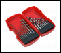 Sealey AK3718MW Wood/Masonry Drill Bit Set 18pc