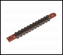 Sealey AK3812 Socket Retaining Rail with 12 Clips 3/8 inch Sq Drive